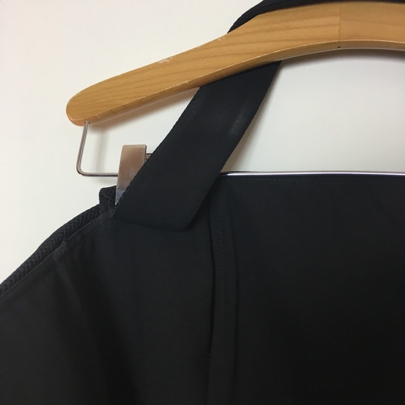 NICHOLAS black mesh halter midi cocktail dress SZ 2 - Picture 8 of 8